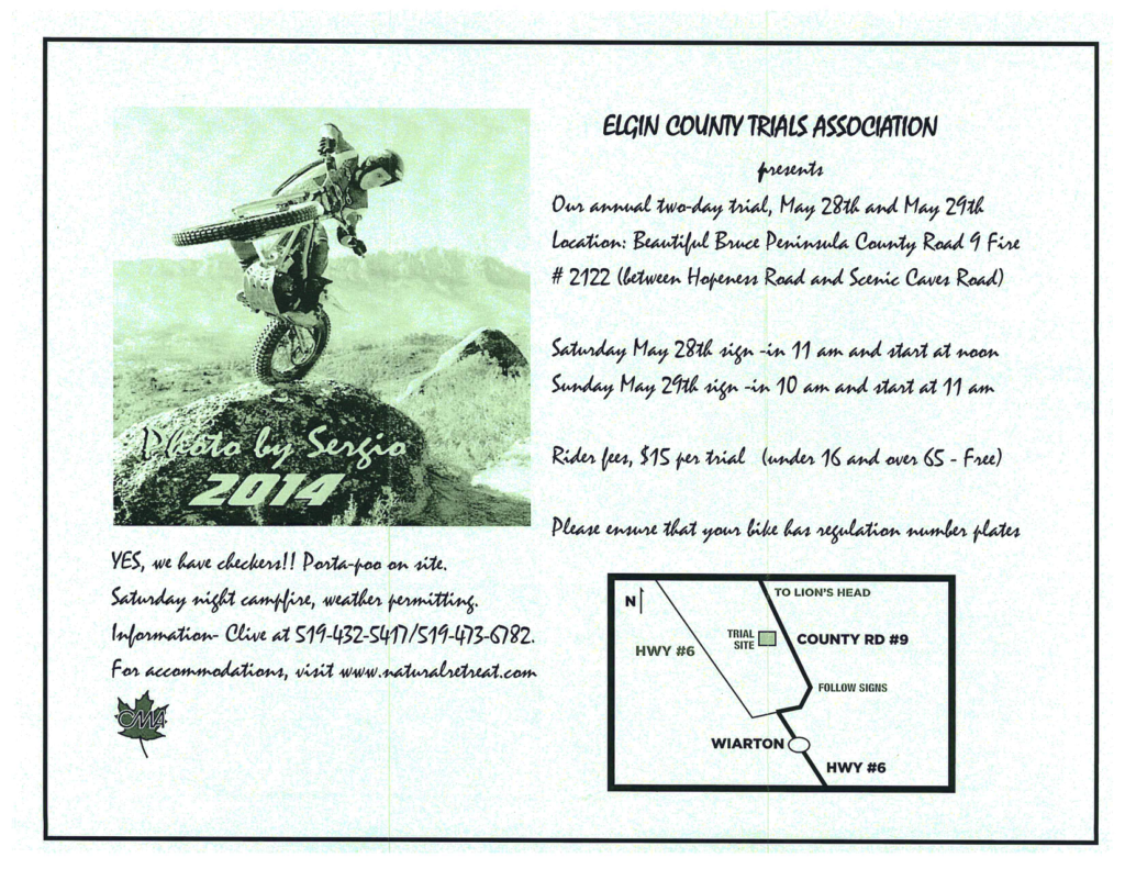 ECTA -Lion's Head 05-28-2016